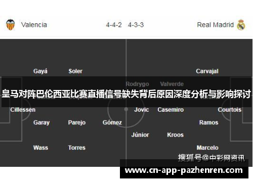 皇马对阵巴伦西亚比赛直播信号缺失背后原因深度分析与影响探讨